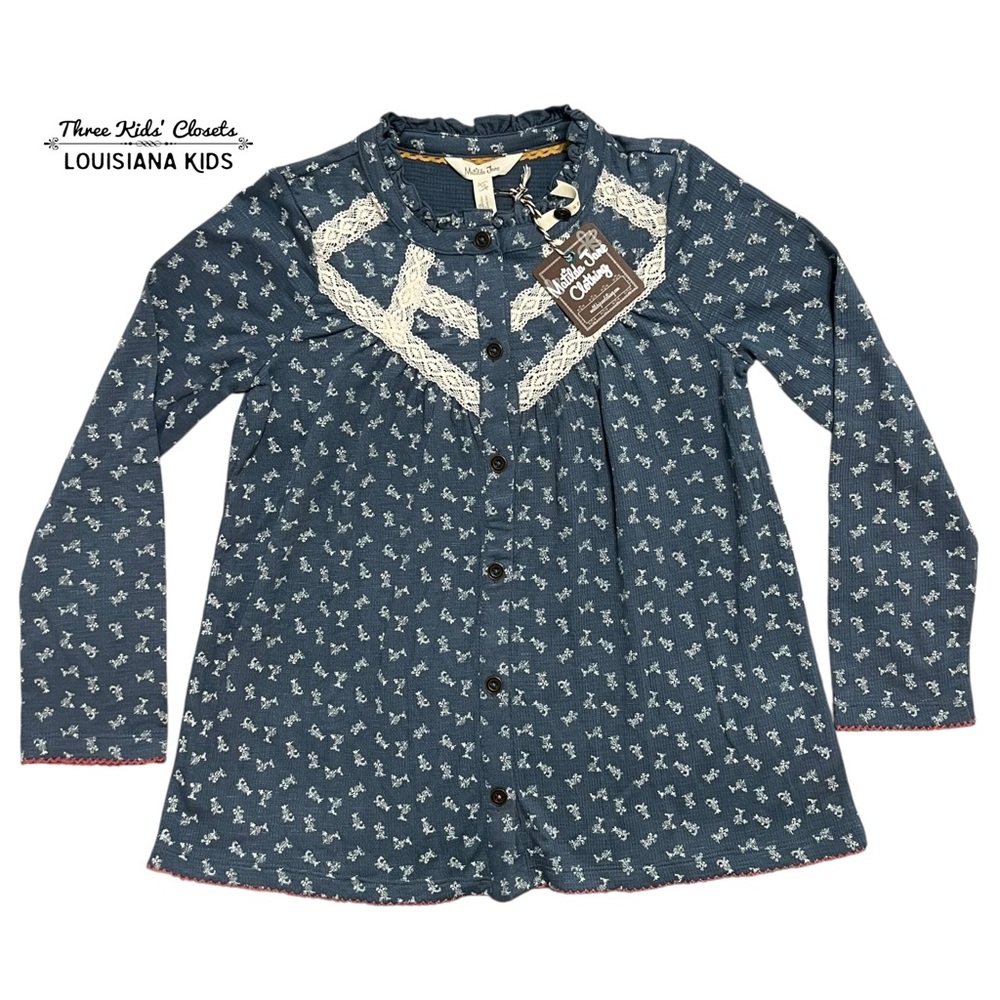 NEW Matilda Jane 10Y Just Imagine Jemma Peasant Boho Top